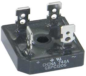 12A, 600V Square Bridge Rectifier