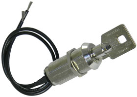 SPST Key Switch, 7A