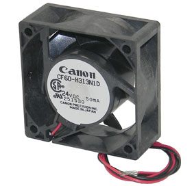 24VDC, 2-3/8in. X 1in.  Canon Box Fan