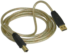 6ft. USB 2.0 TypeE A -Male to B Male Cable