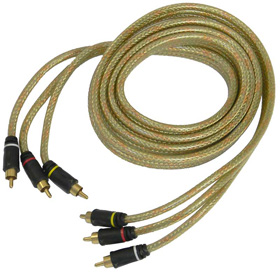 6ft Heavy Duty Audio-Video RCA Cable