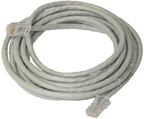 7ft. Cat5e Cable, Light Gray