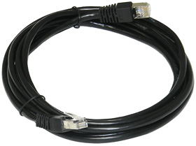 7ft. Cat5e Cable, Black