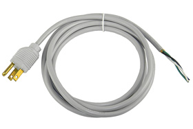 Power Cord, 7-1/2ft. Pigtail to NEMA 5 Plug