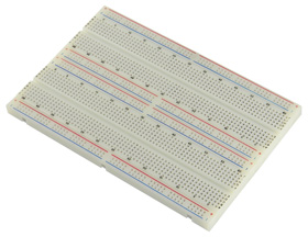 1660 Tie Point Solderless Breadboard, Unmounted