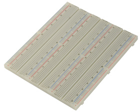 2290 Tie Point Solderless Breadboard, Unmounted