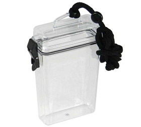 Water Resistant Storage Box, Clear