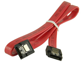 20in. SATA Cable,  Internal Male to Male, Red