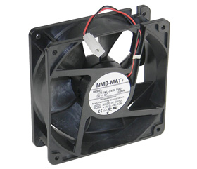 12VDC, 4-11/16in. Square X 1-1/2in. NMB Box Fan RFNE