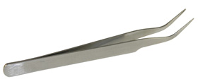 4-15/16in. Curved Sharp Point Tweezers