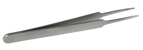 4-3/8in. Sharp Point Tweezers, Back Cut