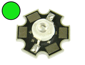 50 lm 1 Watt Green Star LED