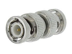 BNC Type Connector, Male to Male Coupler