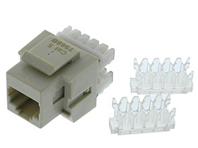 KEYSTONE RJ-45 CATEGORY 5 JACK