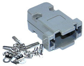 DB Hood for DB-9 and DB-15 HD Connectors