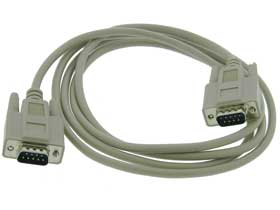 6ft. DB-9 Cable, Male to Male Connectors