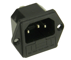 Power Entry Module with Fuse Holder