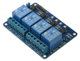 5V Quad Relay Board, Raspberry Pi, Arduino