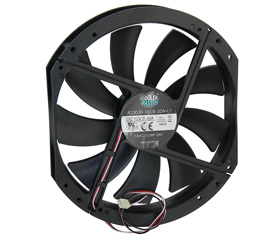 12VDC 230 X 200 X 30mm Cooler Master Oval Fan, USED