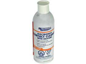 Contact Cleaner with Silicone, #404B Aerosol Can, 340gm MG Chemical