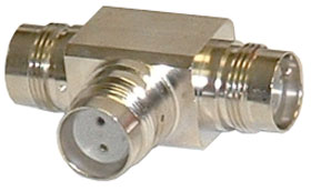 TWIN AX Connector,  3 Female T