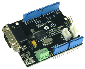 CAN-Bus Arduino Compatible Shield by Seeeduino