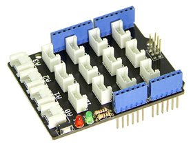 Base Shield V1.3 for Grove Arduino Compatible Shield by Seeeduino