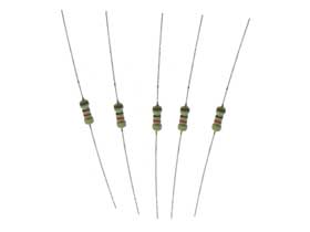 Pack of 5 - 1K Ohm 1/4watt 5% Resistor