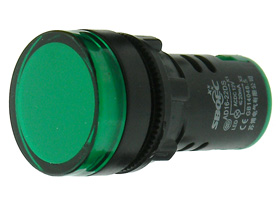 12VAC/DC Panel Indicator, Green LED