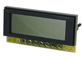 Digital Panel Meter, 0-20V, 3-1/2Digit LCD