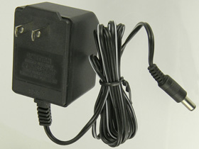 6VDC, 500mA Wall Power Adapter