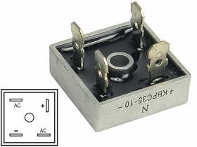 35A, 1000V Square Bridge Rectifier