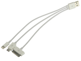 Charger Cable for Generation 3,4,5 & 6 Phone & Pads