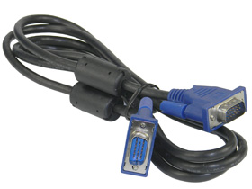 6ft. VGA Cable, DB-15HD Male to Male Connectors