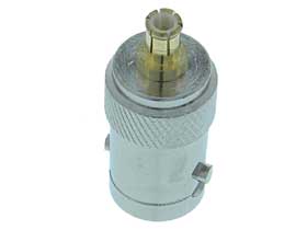 MCX Type Connector, Male to BNC Female Adapter