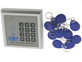 Access Controller with 10 Key FOBs