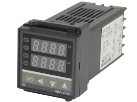 Temperature Controller, 0-400Deg. C, Programmable