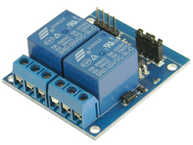 Dual SPDT Relay Board, Opto Isolated, for Arduino, ARM