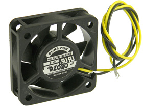 5VDC, 40mm Square X 13mm Box Fan, Elina