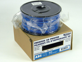 3D Printer Filament, 1.75mm ABS, Blue