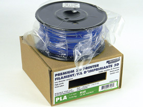 3D Printer Filament, 1.75mm PLA, Blue