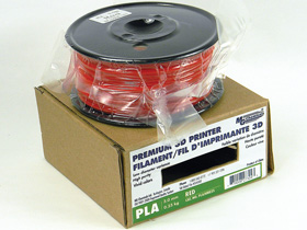 3D Printer Filament, 3.0mm PLA, Red