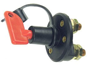 SPST-NO Momentary Starter Switch, 100A