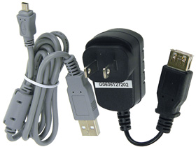 5 Volt, 300mA, Plug Supply with USB Jack & Cable