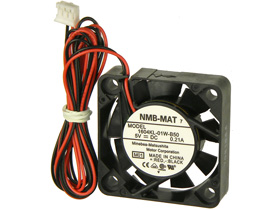 5VDC, 1-9/16in. Square X 3/8in. NMB Box Fan