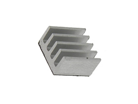 Heatsink, 8.8mm Sq. Adhesive Backed