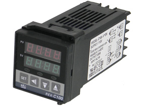 Temperature Controller, 0-400Deg. C, Programmable