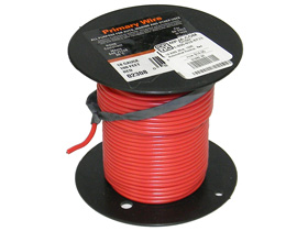 18 AWG Wire, 100ft. Automotive Hookup, Red