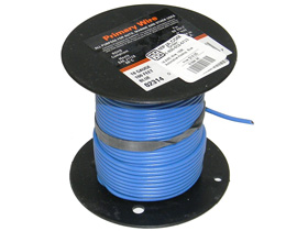 18 AWG Wire, 100ft. Automotive Hookup, Blue