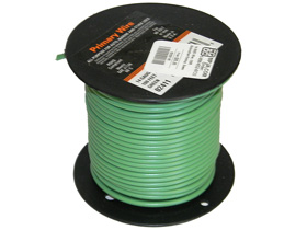 12 AWG Wire, 100ft. Automotive Hookup, Green